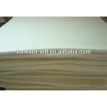 1mm - 100mm Natural White 100% Wool Felt